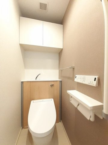 スアヴィス千葉のトイレ|落ち着いた色調のトイレです