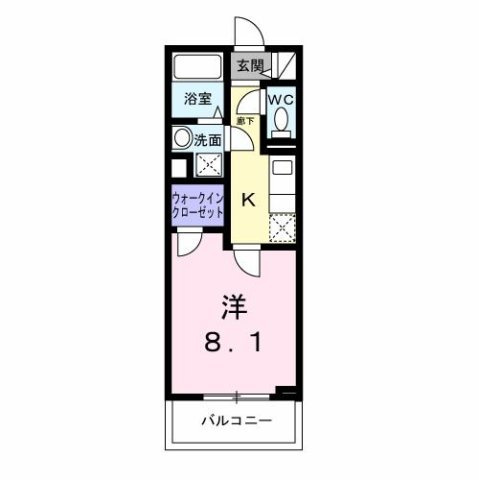 王塚台７丁目アパートの間取り