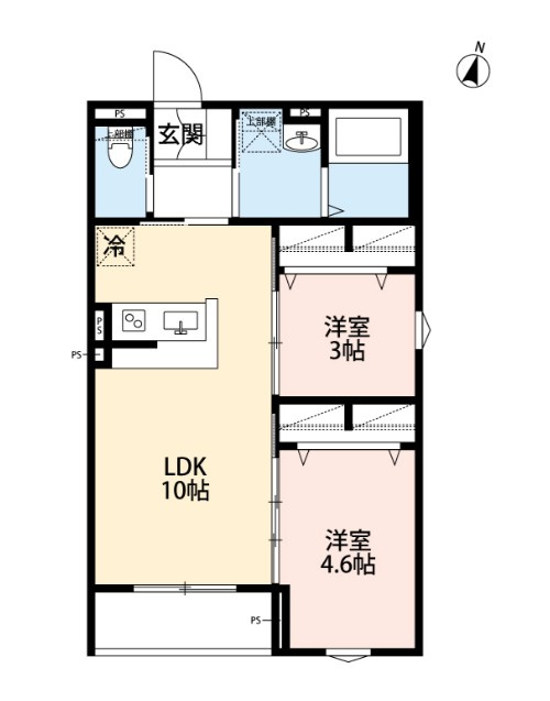 robot home 新田の間取り