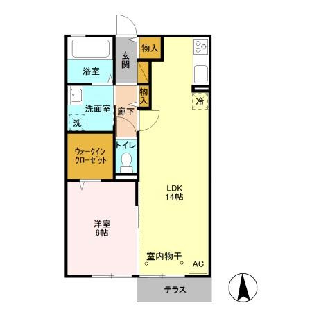 コルマールの間取り