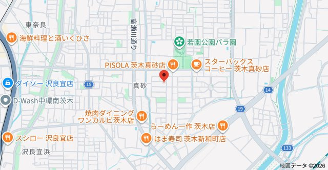 アネックス・ウエストの地図