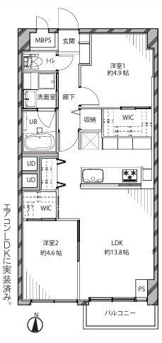 秀和第２高輪レジデンスの間取り