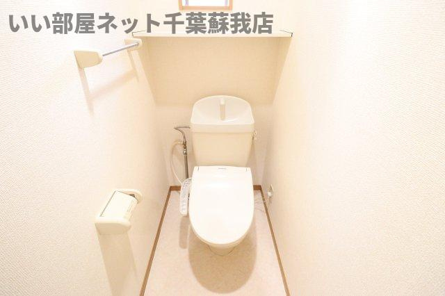 グレイスタウン蘇我Aのトイレ|落ち着いたトイレです