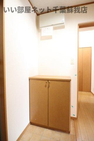 グレイスタウン蘇我Aの収納|シューズボックス