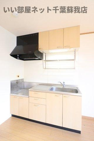 グレイスタウン蘇我Aのキッチン|キッチンです