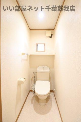 グレイスタウン蘇我Aのトイレ|落ち着いたトイレです