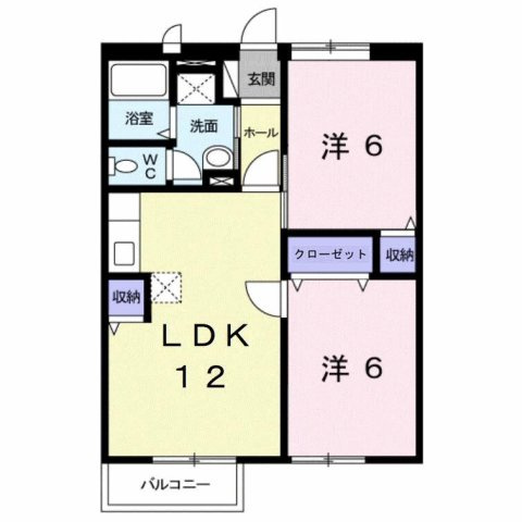 ドルチェの間取り