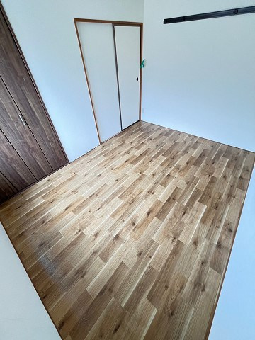 セジュール日野Ⅱの寝室