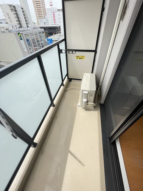 デルファーレ西宮のバルコニー