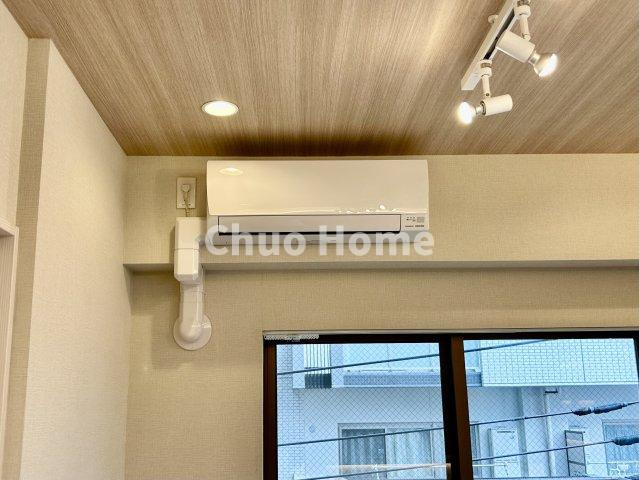 クリオ三ノ輪壱番館の冷暖房・空調設備|エアコン新規新設
