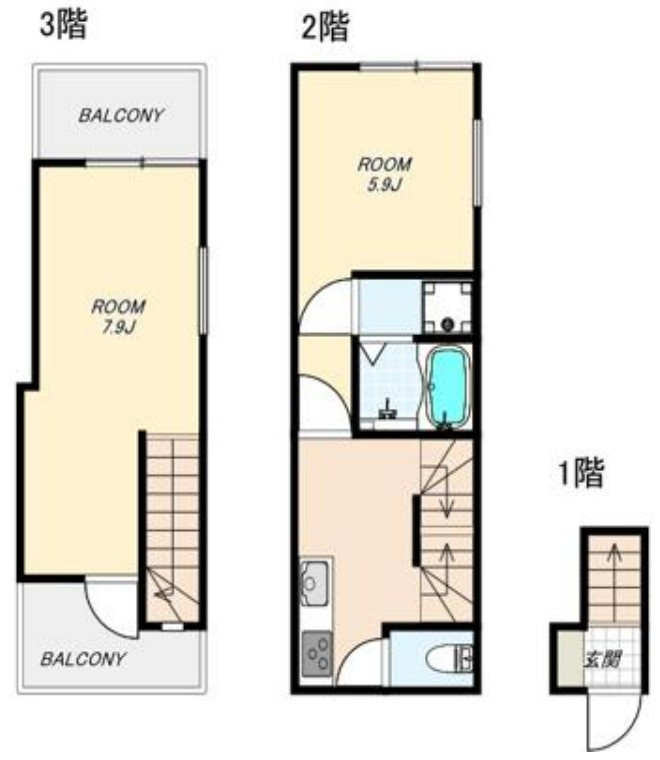 グランクレオの間取り