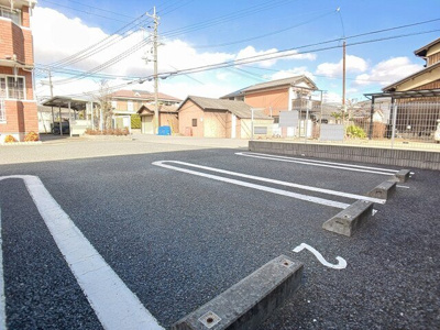 【駐車場】 | グレイスフルフィールドⅡ | 駐車場完備です