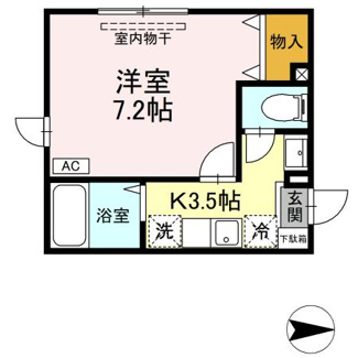 【間取り】 | ルグランウィル　B