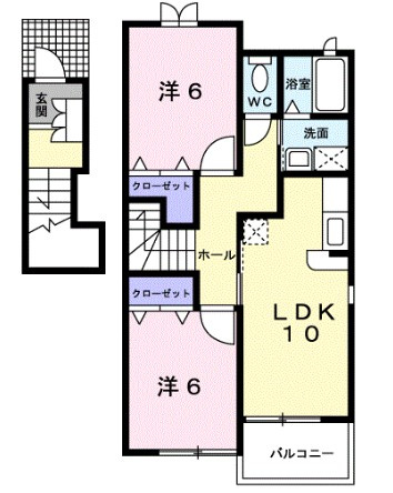 アルドーレⅢの間取り