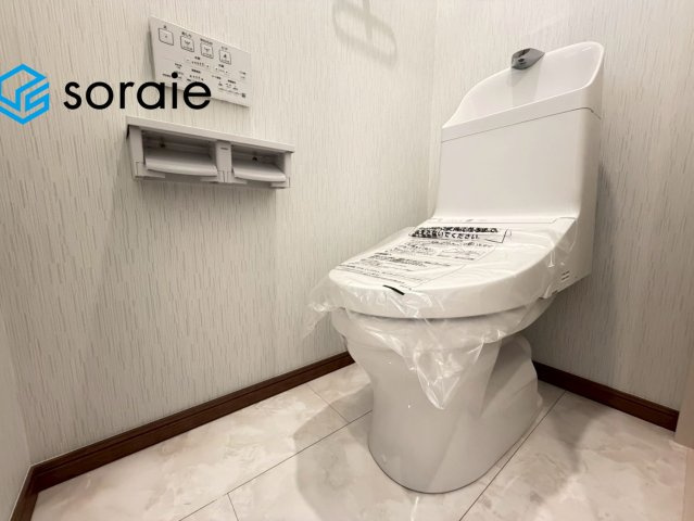 所沢市北中３丁目　新築戸建のトイレ|7/14撮影