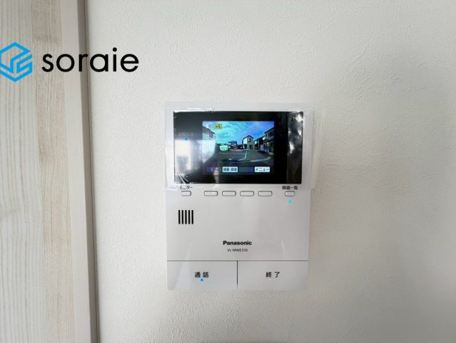 所沢市北中３丁目　新築戸建のセキュリティ|7/14撮影
