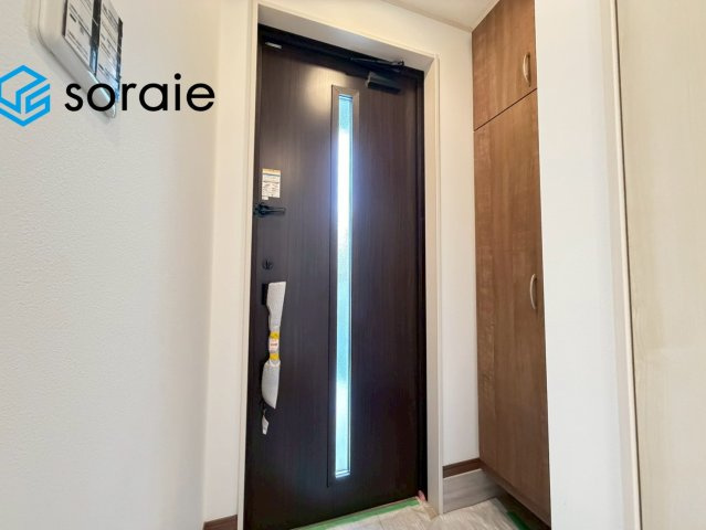 所沢市北中３丁目　新築戸建の玄関|7/14撮影