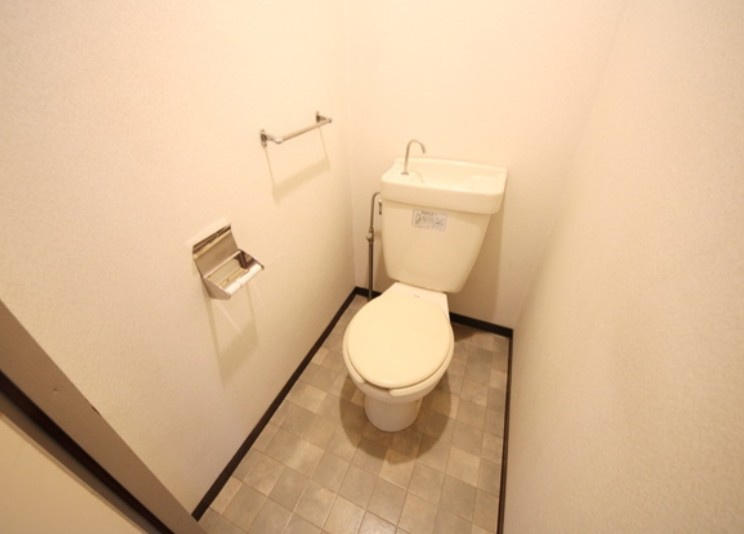大和市代官１丁目の賃貸マンションのトイレ