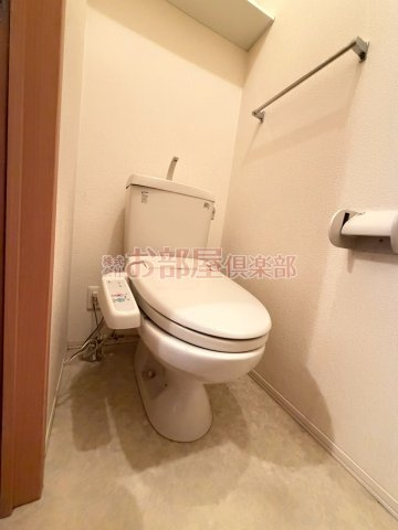 ハートフルハイツのトイレ|シンプルで使いやすいトイレです