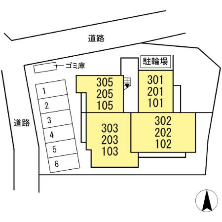 【区画図】 | D-ROOM五十川