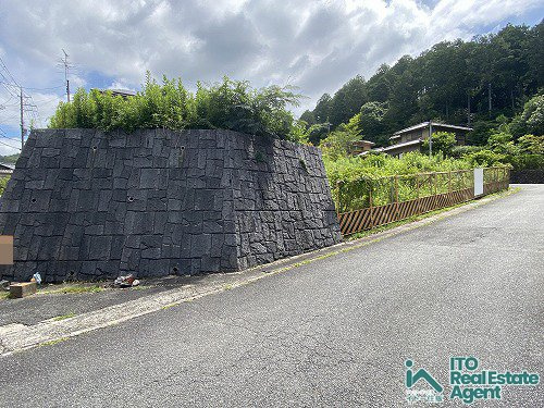修学院檜峠町 土地の外観