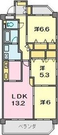 シンシア東山台の間取り