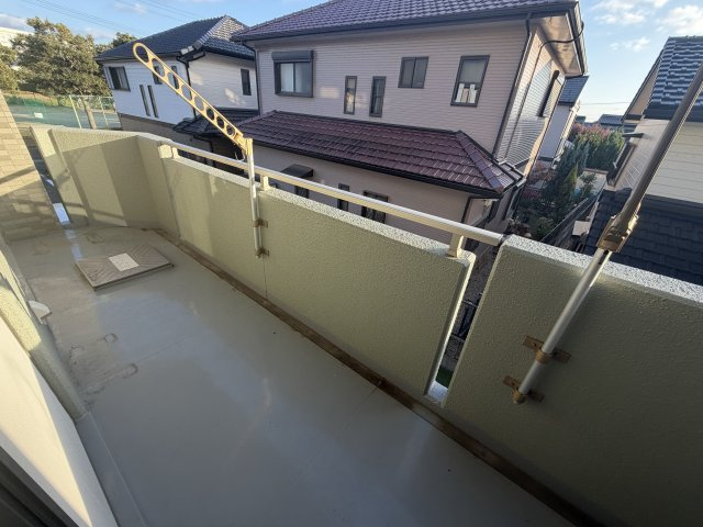 シンシア東山台のバルコニー