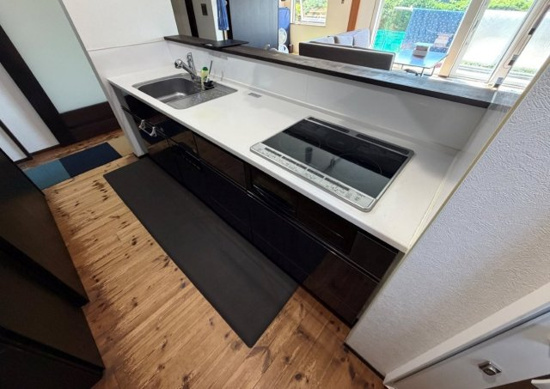 北見市錦町１５３番地２　中古売家のキッチン