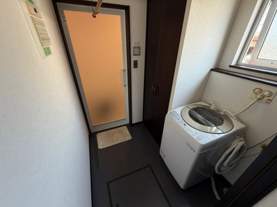 北見市錦町１５３番地２　中古売家の脱衣所