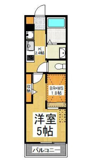 ヴィラージュの間取り