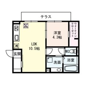 【間取り】 | Ribera Square A棟 A | 間取り