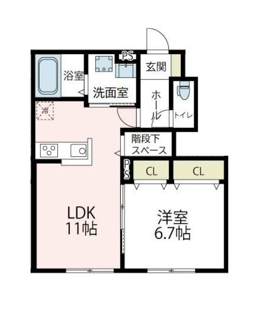 大和市つきみ野２丁目のアパート