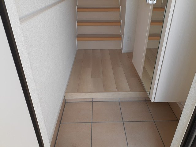 グリーンフェア大野の玄関