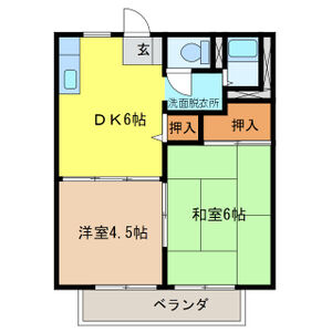 ハイツサンウェイの間取り