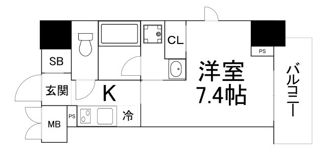 【間取り】 | ドゥーエ立売堀