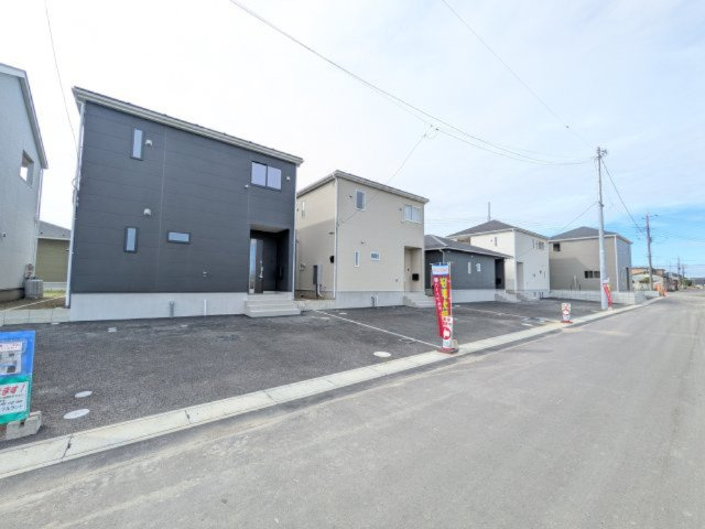 常総市本石下　第12　新築戸建て　5号棟の外観|全棟完成済みです