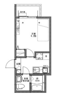 KEIAIRESIDENCE西大宮の間取り
