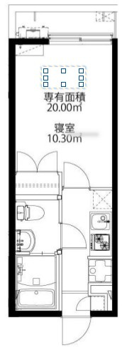 スカイヒルズ春日部の間取り