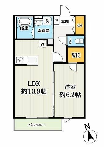ベルソーデシャトンズの間取り