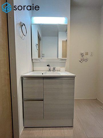 狭山市北入曽23期　新築戸建て　グラファーレの独立洗面台|2026/7/12撮影