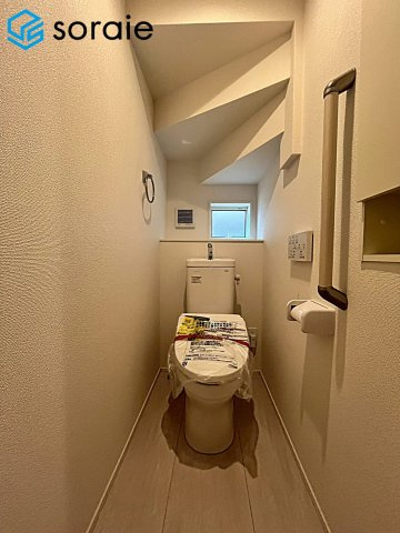 狭山市北入曽23期　新築戸建て　グラファーレのトイレ|2026/7/12撮影