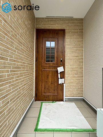 狭山市北入曽23期　新築戸建て　グラファーレの玄関|2026/7/12撮影