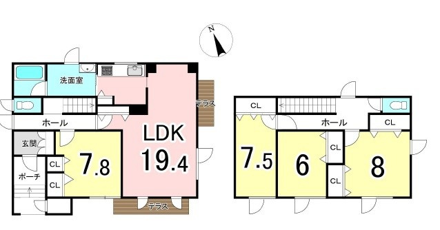 屯田9条11丁目の間取り