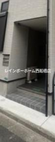 ハーモニーテラス平井Ⅸのエントランス