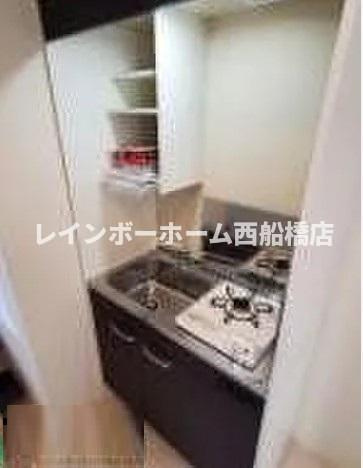 ハーモニーテラス平井Ⅸのキッチン