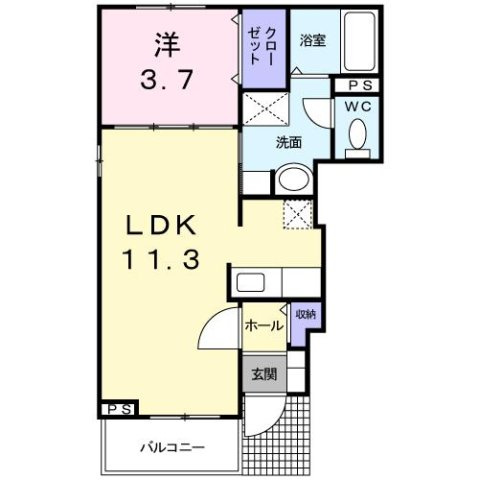 【間取り】 | パピヨン