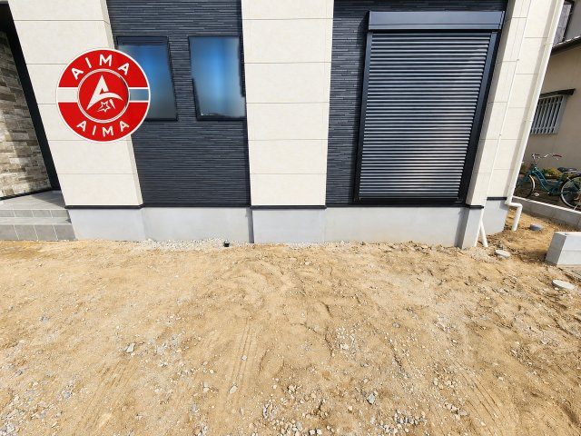 福岡市西区泉3丁目第3-1棟（1号棟）の庭|お庭で自由な時間を過ごせます。