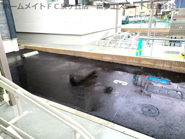 フジパレス助松町サウスの駐車場