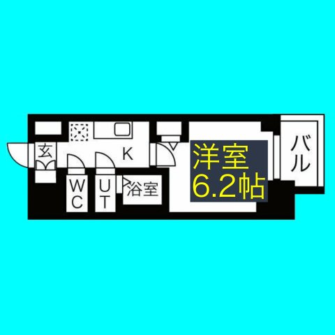 メイクスWアート浅間町の間取り