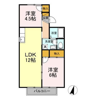 【間取り】 | フレグラントアネックスⅠ